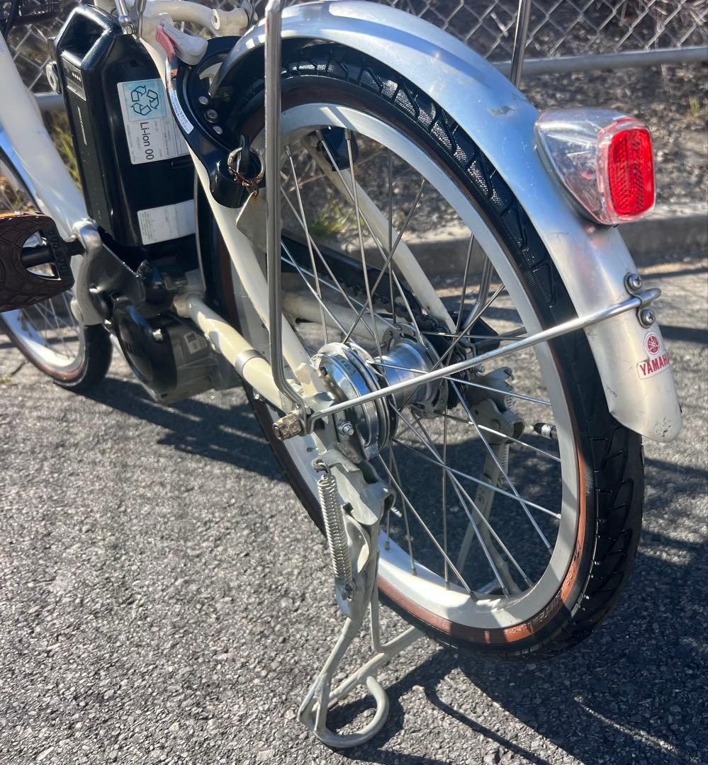 ヤマハPASシオン20インチ電動アシスト自転車程度の良いバッテリー付き関東圏配送