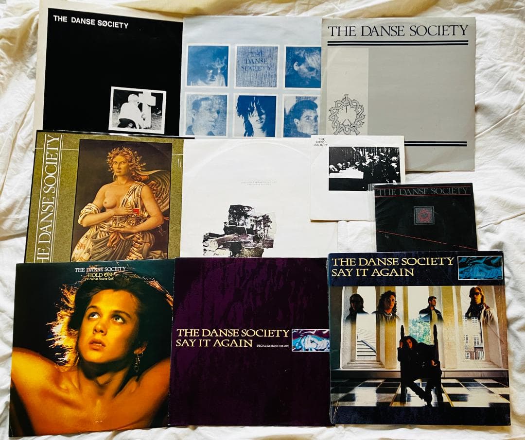 Danse Society LP3枚＋12インチ8枚＋7インチ2枚セットおまけ有