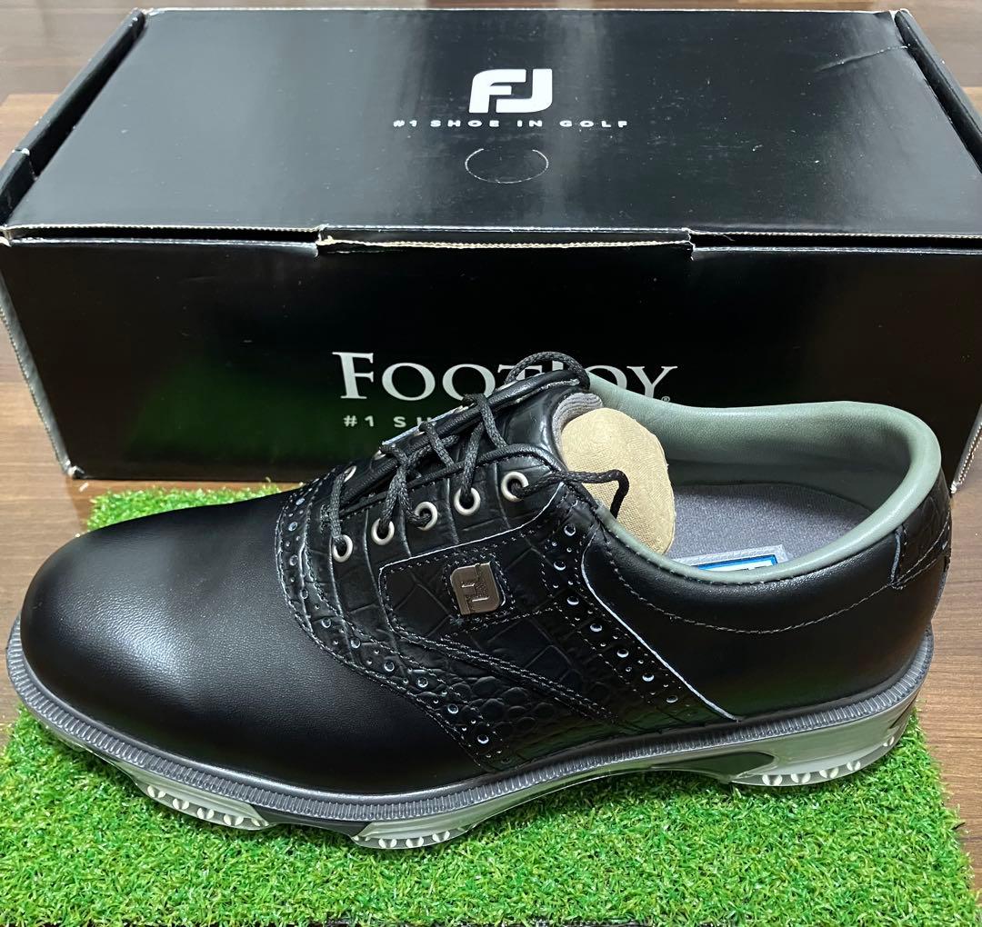 【廃盤】FootJoy DRYJOYS TOUR クロコ本革 26.0cm 新品