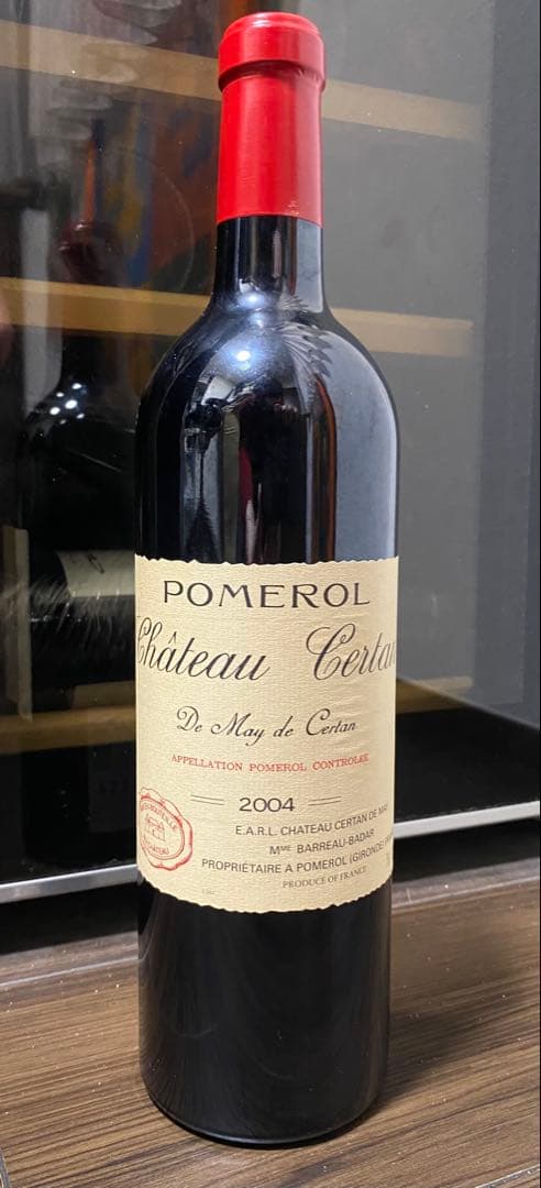 【熟成20年飲み頃】2004 シャトーセルタン・ド・メイ 赤ワイン　ポムロール