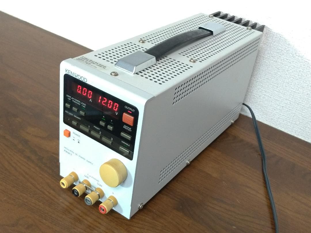 値下げ 0-±18V 2A　安定化電源　PW18-2　KENWOOD ケンウッド
