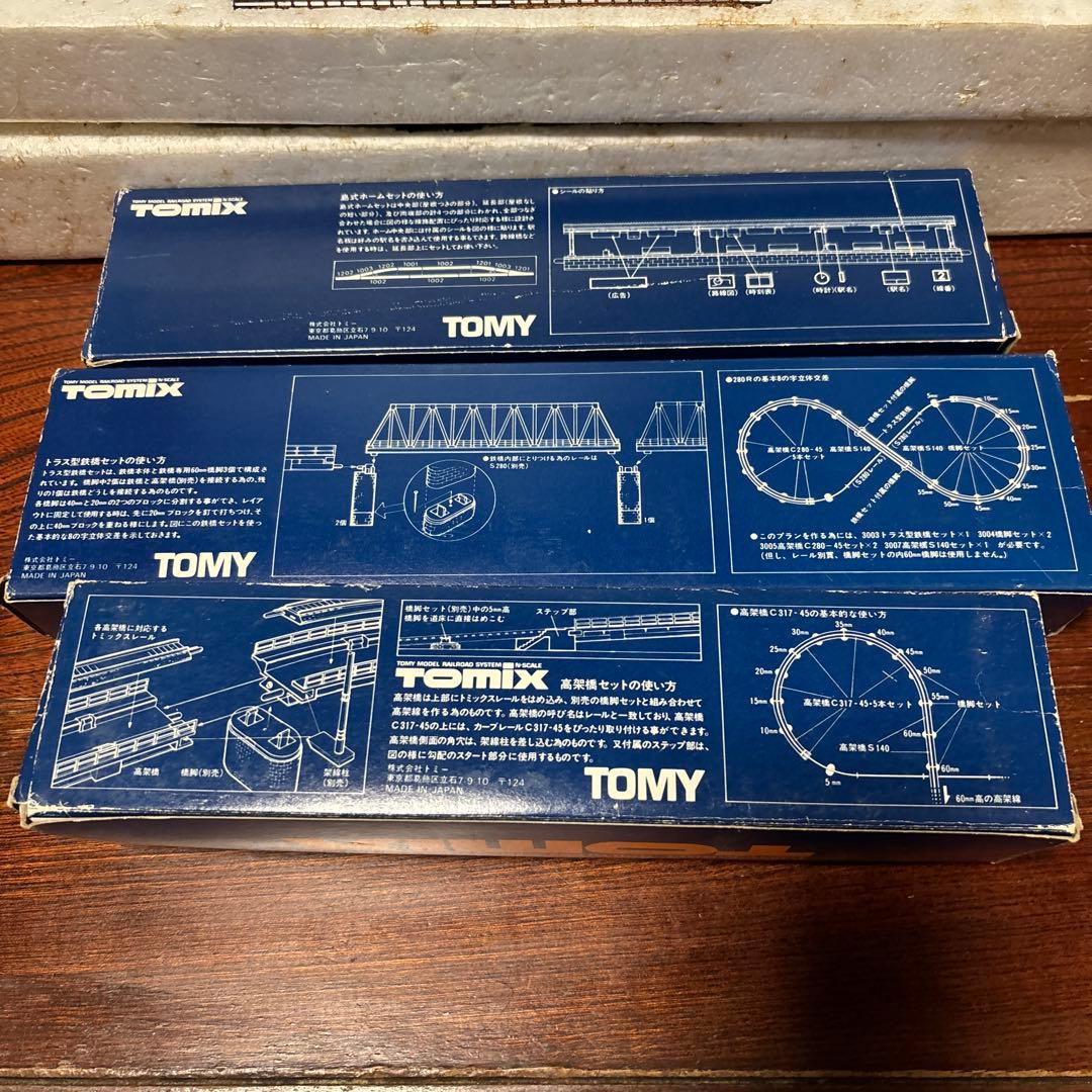 Nゲージトミックス大量レール&高架橋セット (レイアウト利用にいかがでしょうか