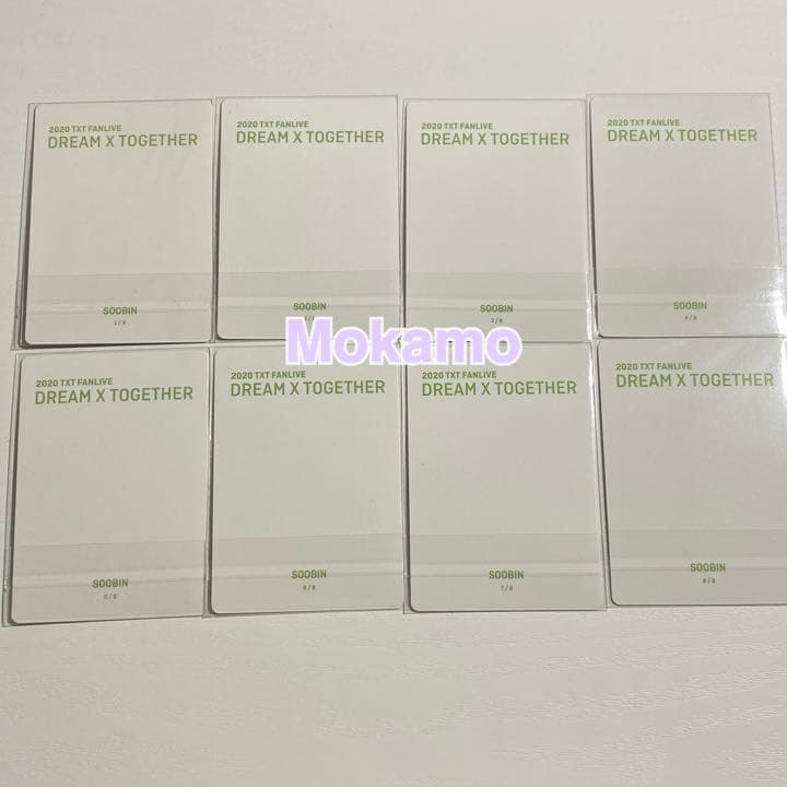 TXT スビン ミニフォト トレカ セット 2020 FANLIVE