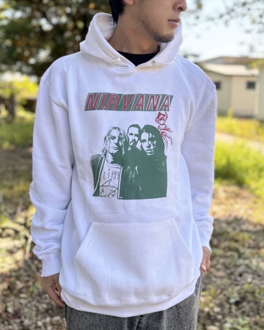 新品未使用 NIRVANA / Flipper プルオーバーパーカー Lサイズ
