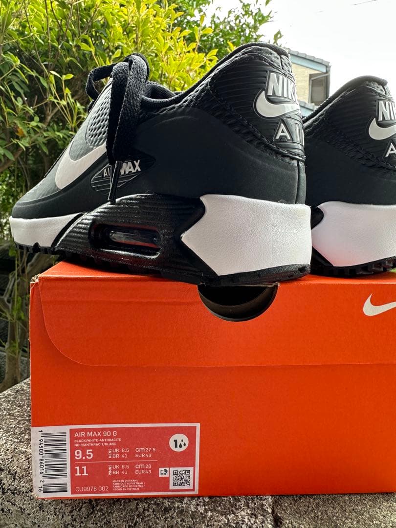 Nike Air Max 90 Golf ブラック/ホワイト　27.5㌢