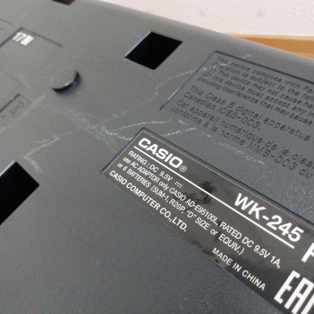 CASIO WK-245 電子キーボード 76鍵盤