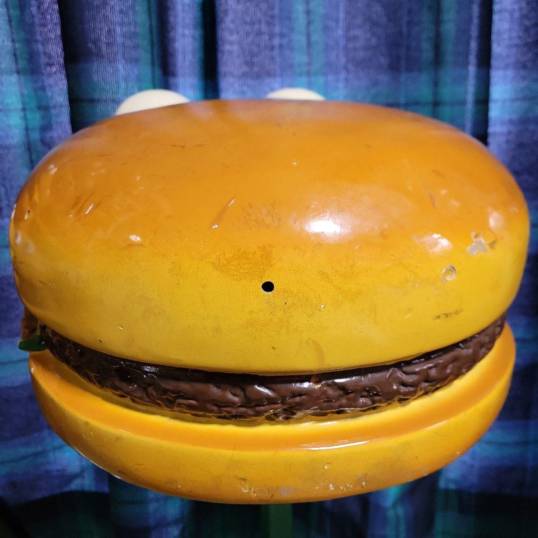 ヴィンテージ ハンバーガー パッチ 1体のみ。 ハンバーガー オブジェ