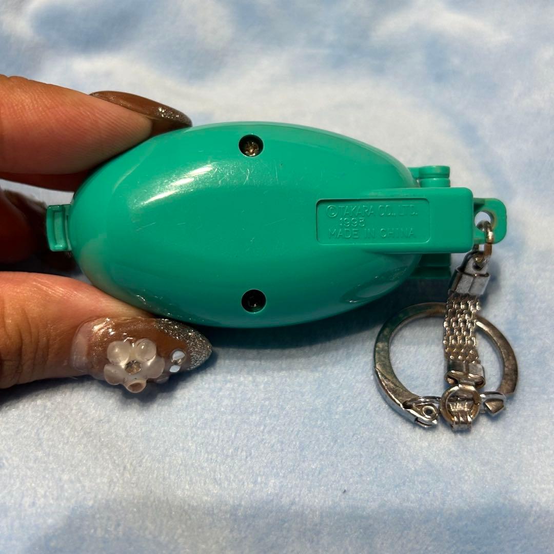 ポケットクリッター　恐竜　トリケラトプス　キーホルダー　レトロ