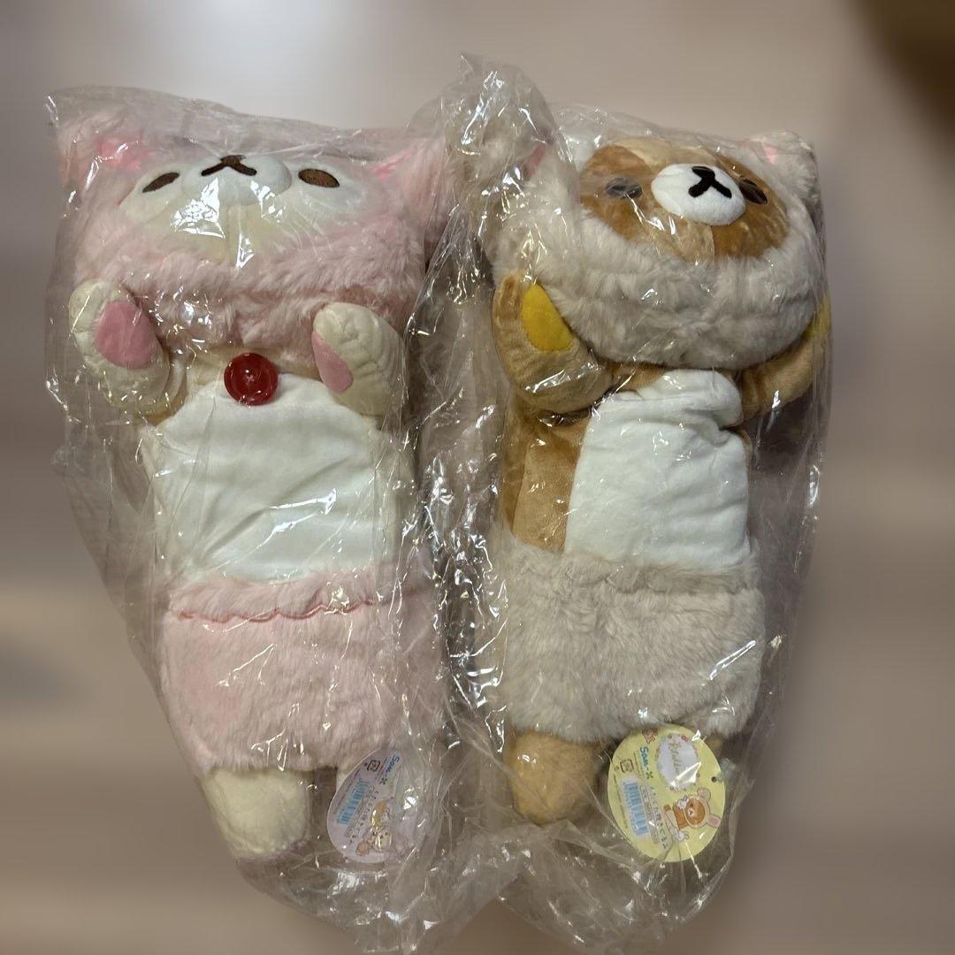 くたくた抱きぐるみ お花畑の小さな子うさぎ　リラックマ　コリラックマ
