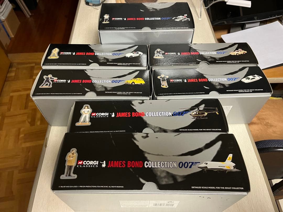 007ジェームズボンドコレクション フィギュア コーギーCORGI クラッシック