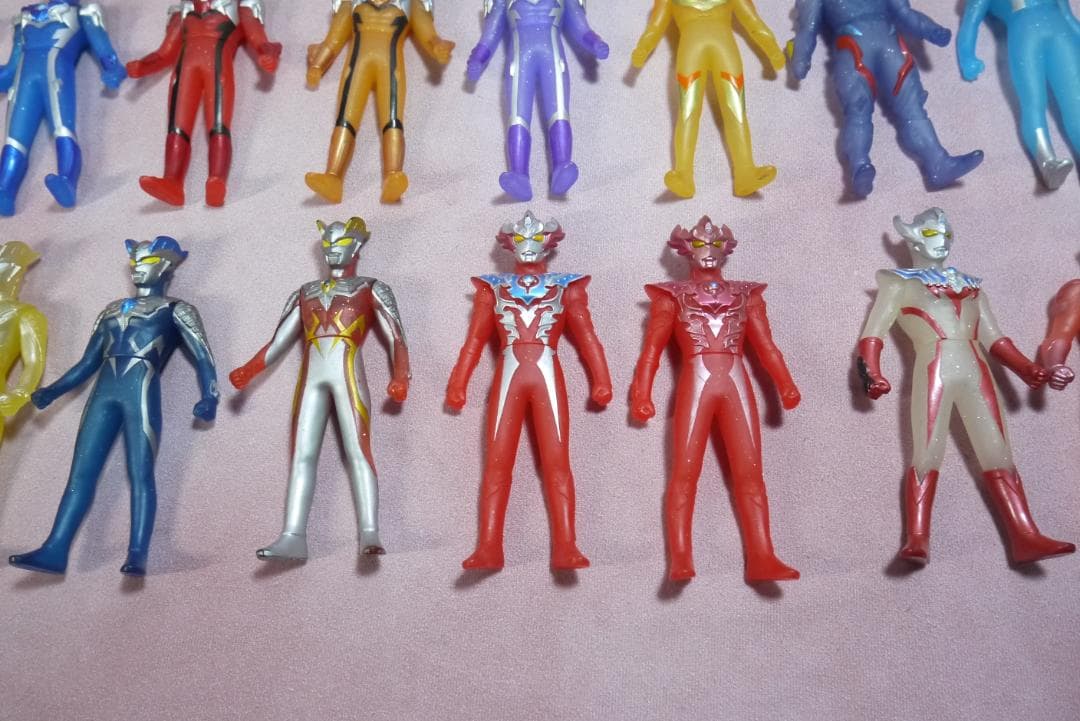 ウルトラヒーローシリーズ500　イベント限定　ソフビ　40体