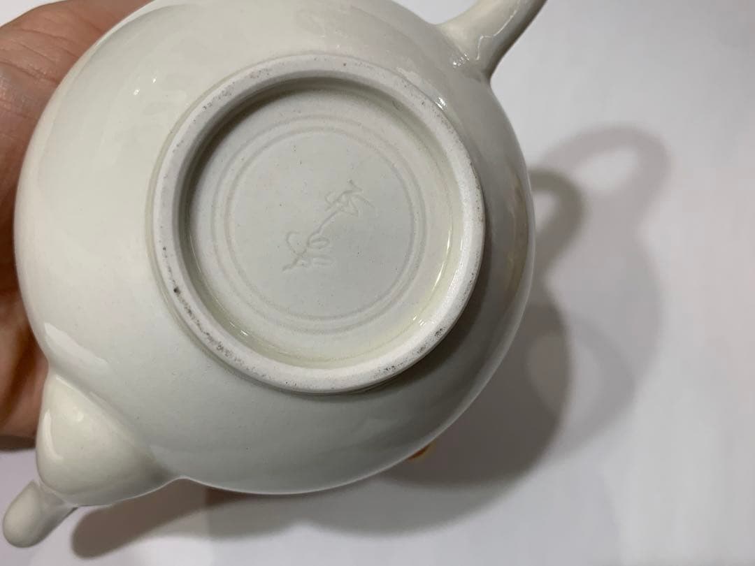 砥部焼　淡黄磁　急須