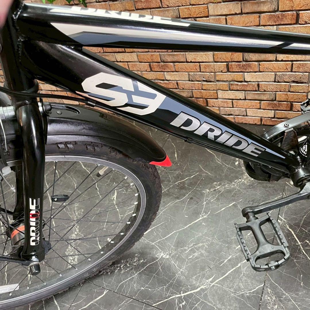 【91】子供用自転車 子供車 DRIDE ブラック 22インチ
