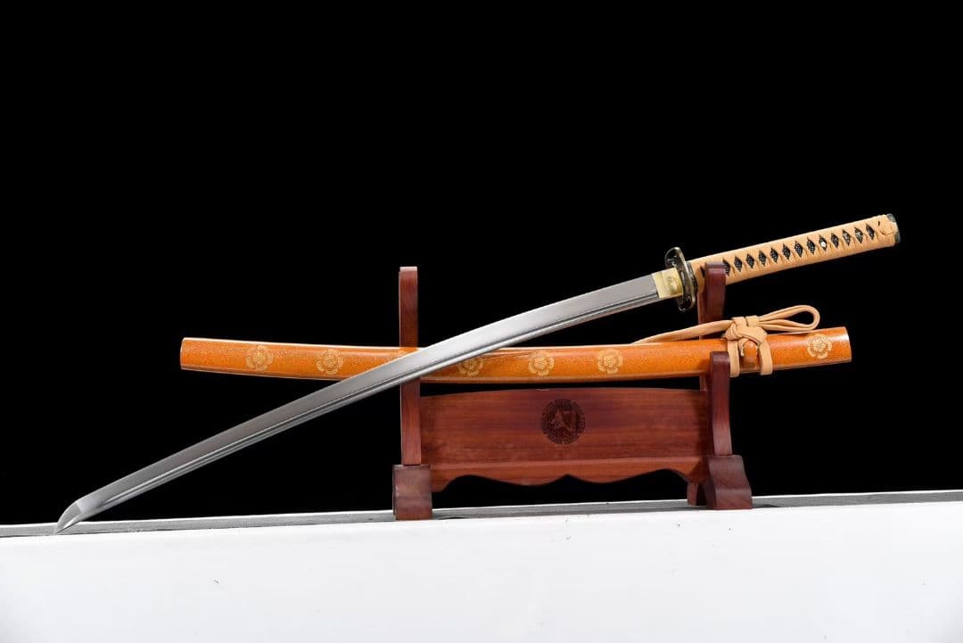 【ウグイス侍】古兵器 刀装具 日本刀　模造刀 居合刀 武士道 鑑賞用 美術刀