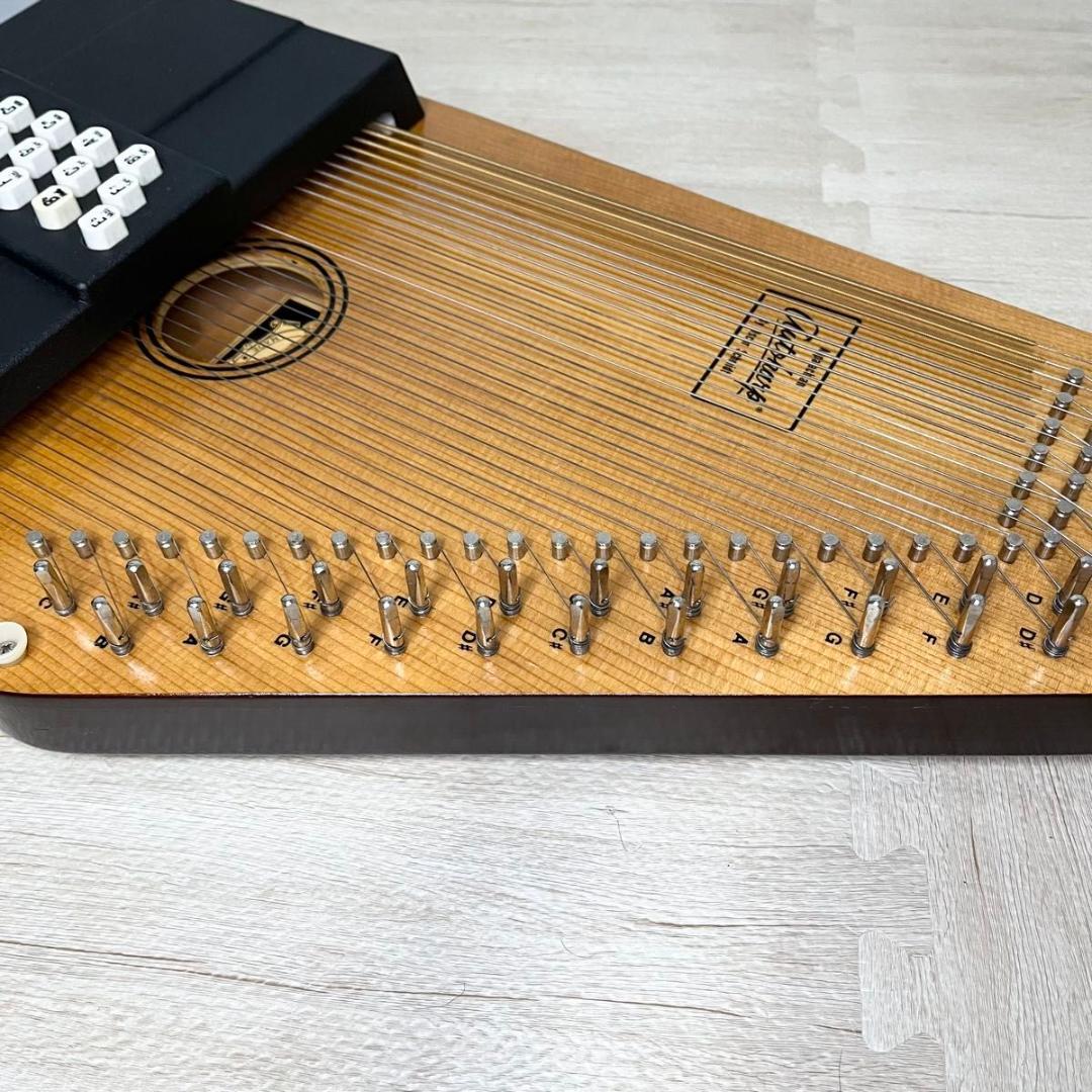 【美品】oscar schmidt 45 C/R オートハープ ケース付き