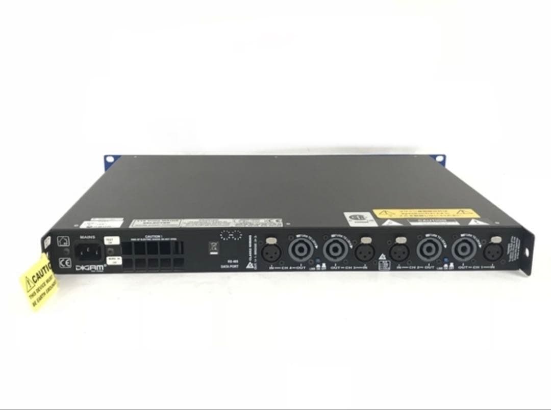 DIGAM LQ2804 音響特機 業務用 4ch パワーアンプ ジャンク
