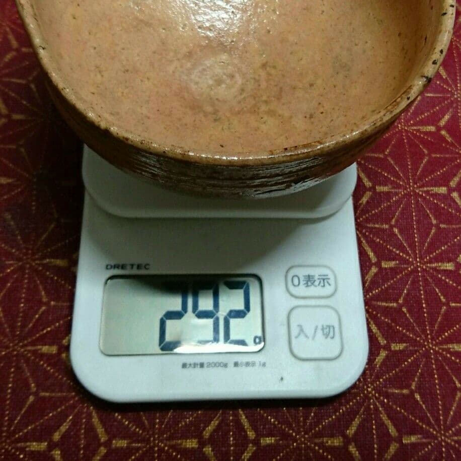 古萩 茶碗