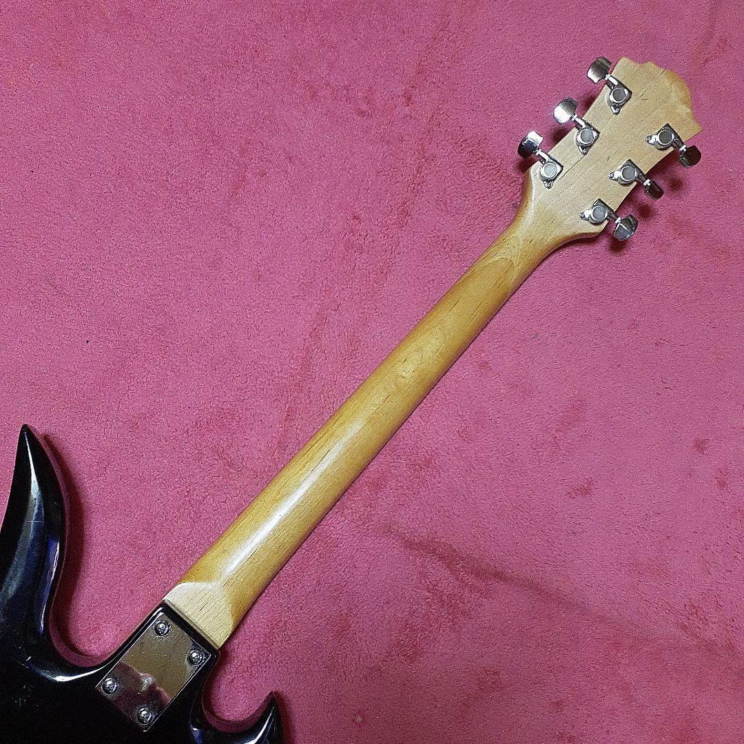 【良・美品】サイケペイント・hideモデル。モッキンバードエレキギター。