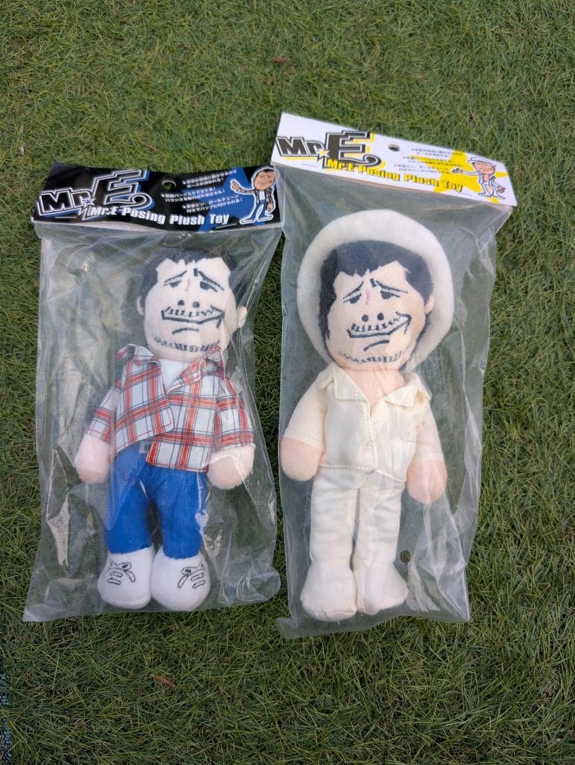 Mr. E ポージングぬいぐるみ 2種セット+タオル