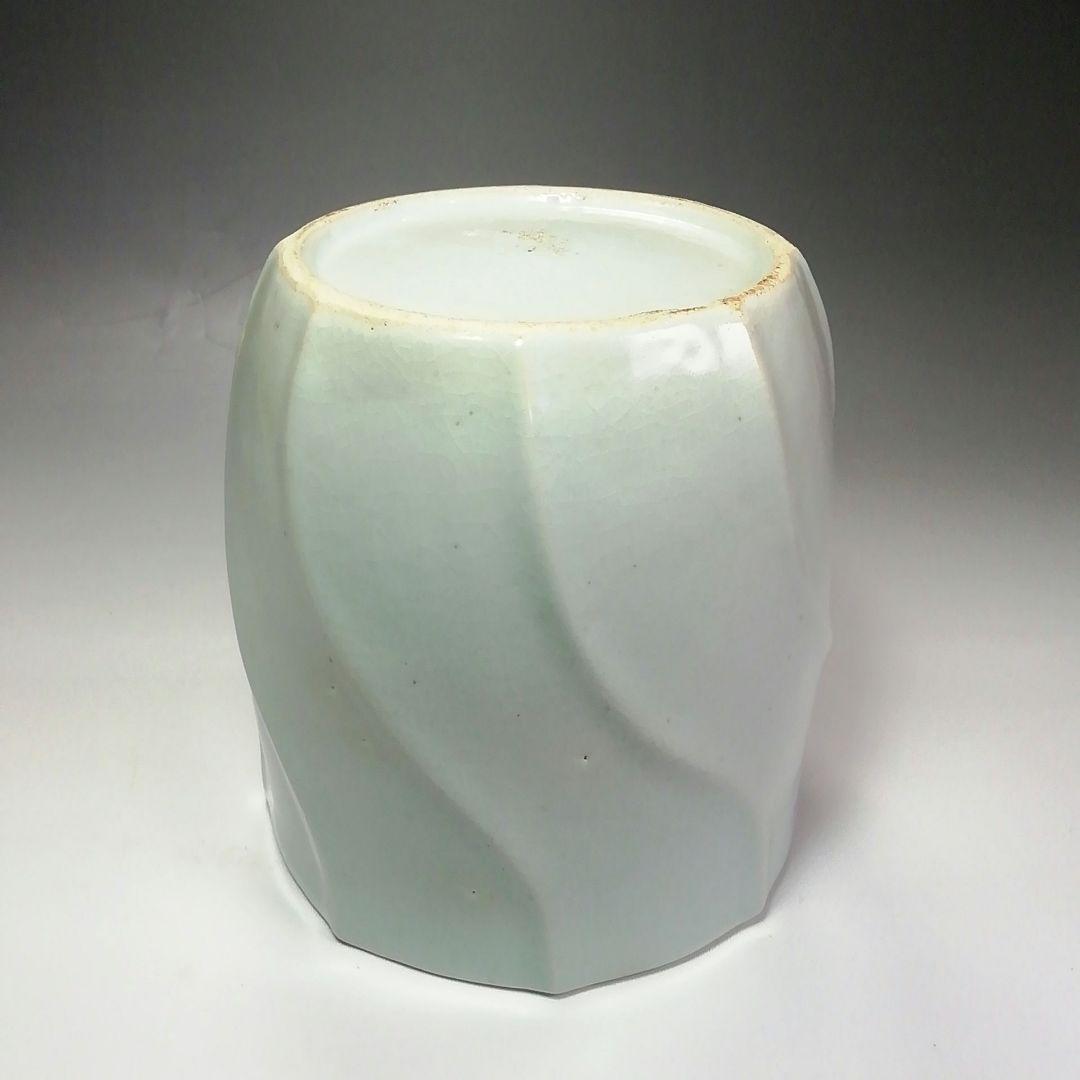 Ｓ５６０　水指　『慶州窯』　共箱　茶道具