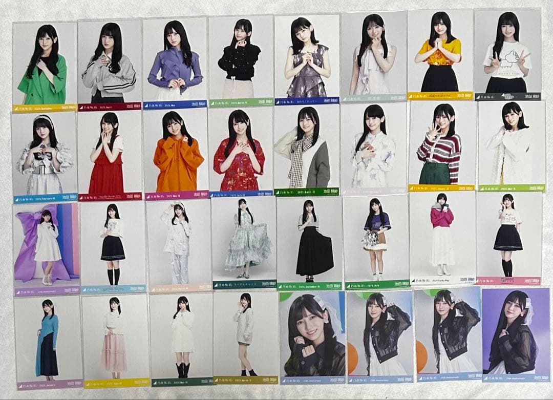乃木坂46 池田瑛紗 生写真バラ