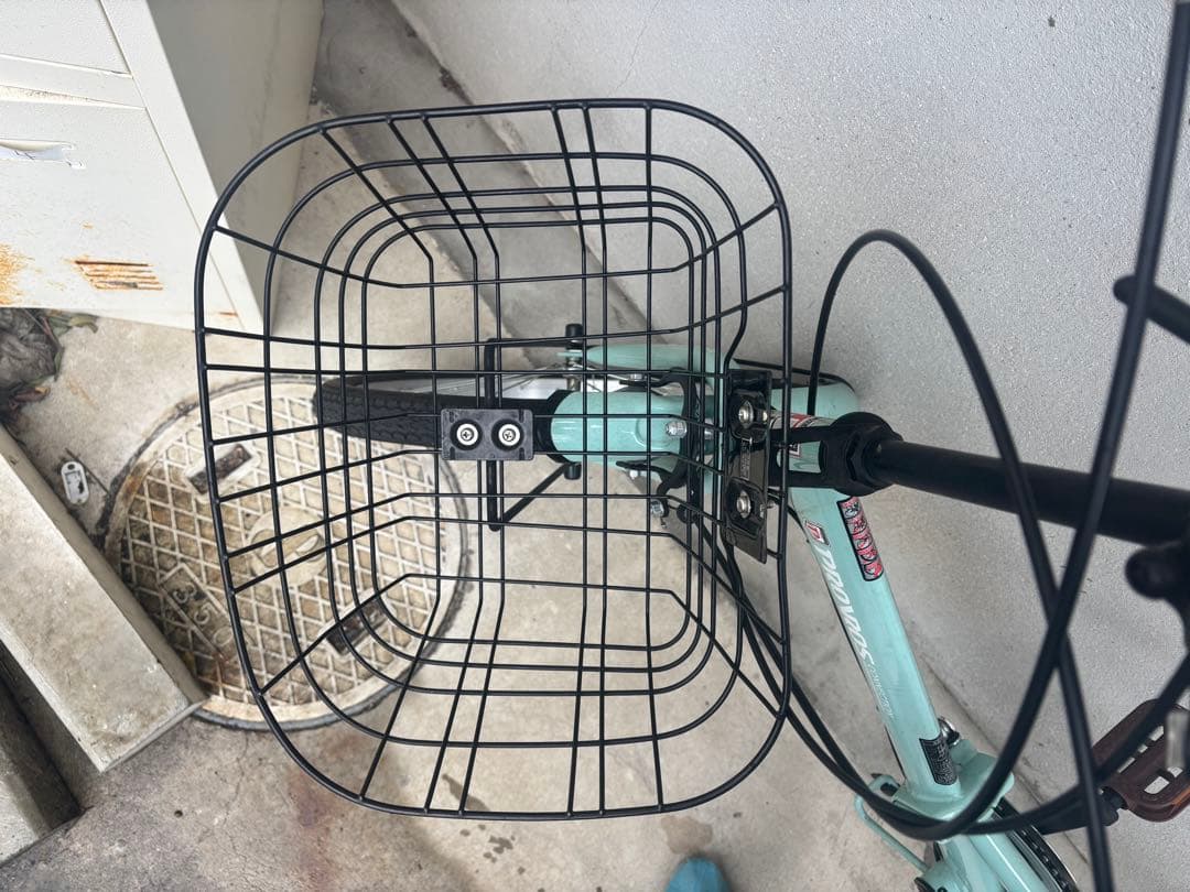 provros 折りたたみ自転車ミントグリーン