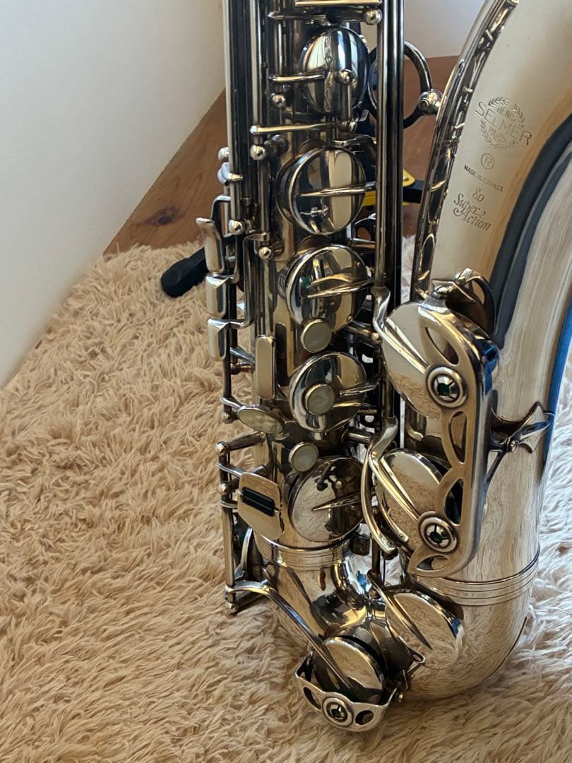 【美品】セルマー テナーサックス 銀メッキ スーパーアクション80 シリーズ1