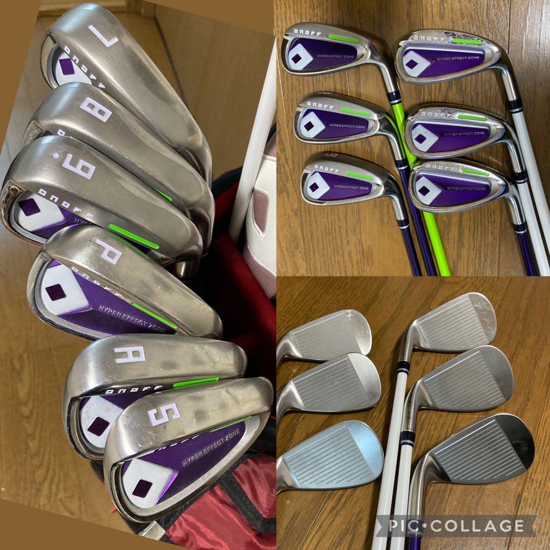 レディース ONOFF オノフ グローブライド ゴルフクラブ 9本セット