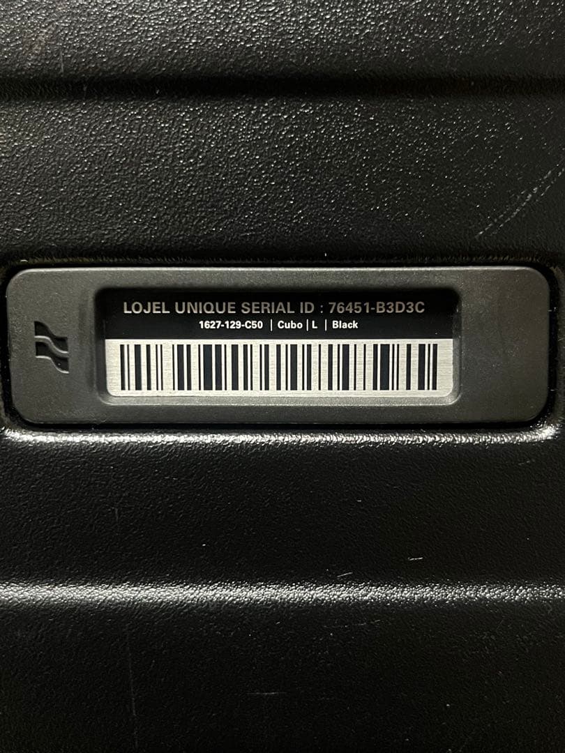 LOJEL ロジェール スーツケース ブラック キャリーケース 100-110L