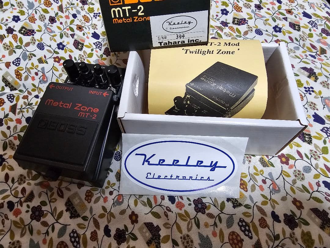 ギター keely MT-2 mod twilight zone