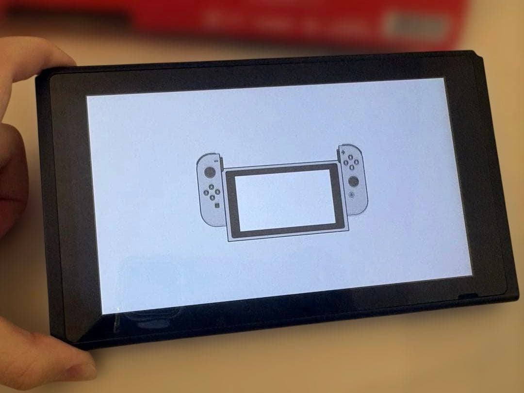 Nintendo Switch初代　黒グレー本体Joy-Conなしジョイコンなし