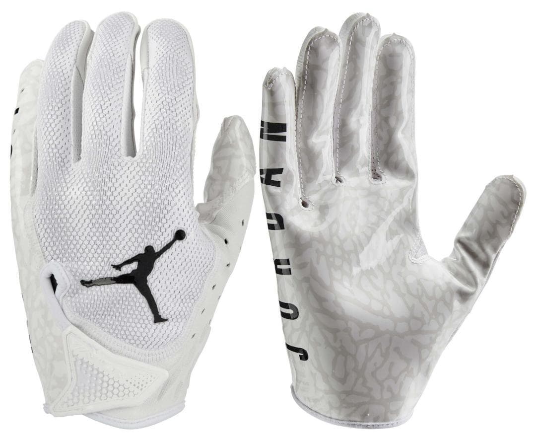 【新品】 アメフト Jordan Jet 7.0 グローブ　WHITE　M