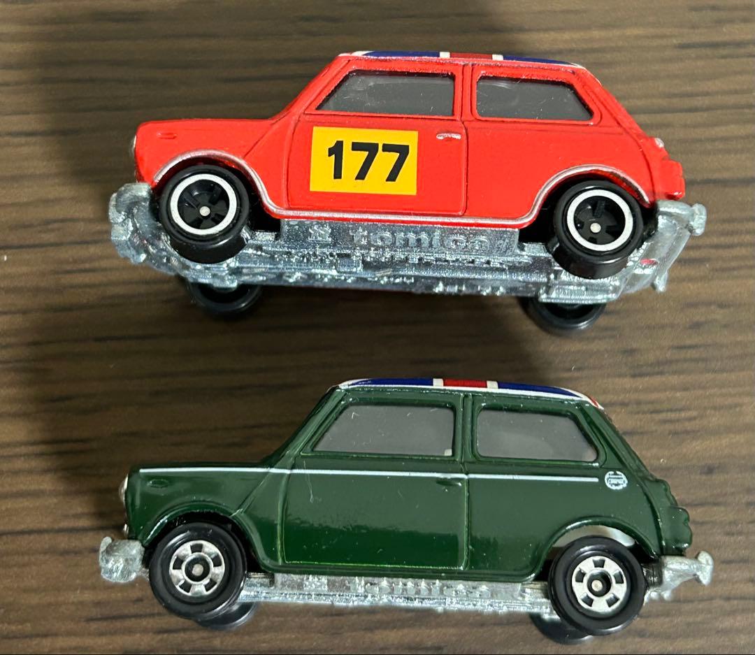 訳あり トミカ ミニクーパー 2台セット