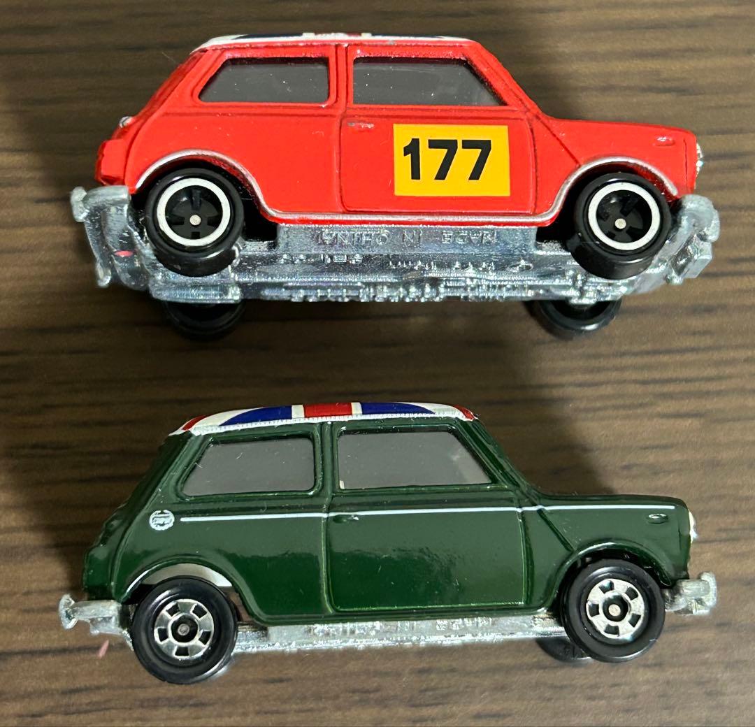 訳あり トミカ ミニクーパー 2台セット