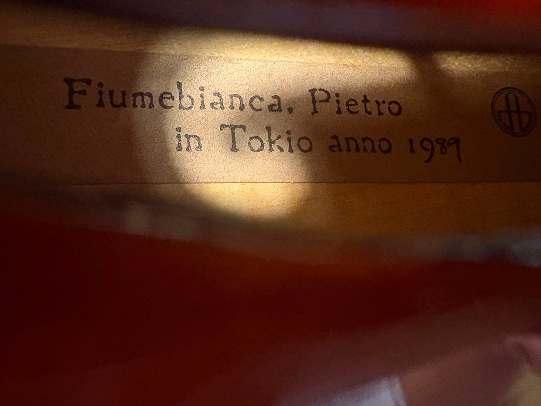 バイオリン　4/4 fiumebianca 1989年製