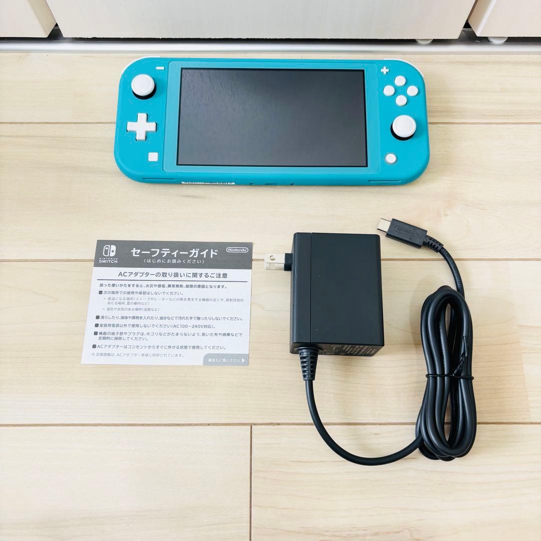 【未使用に近い】Nintendo Switch スイッチライト　本体　ターコイズ