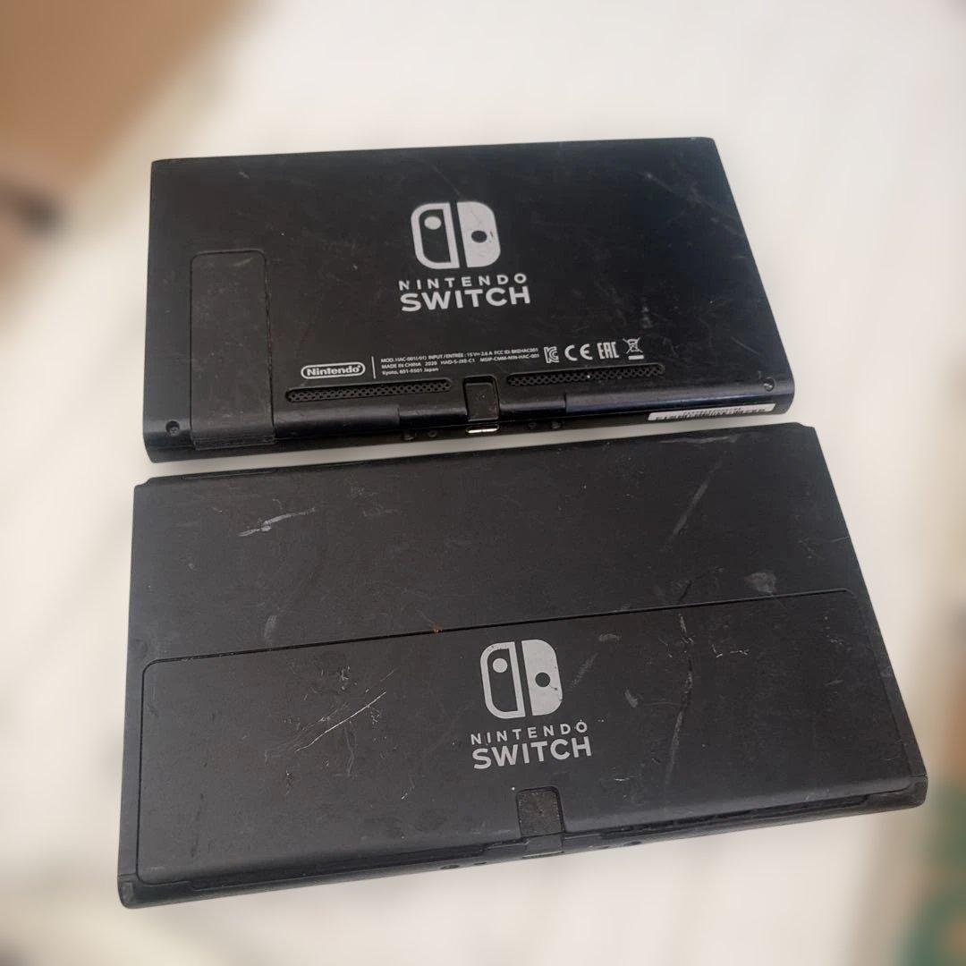 任天堂Switch　画面のみ　動作未確認ジャンク品　2台セット