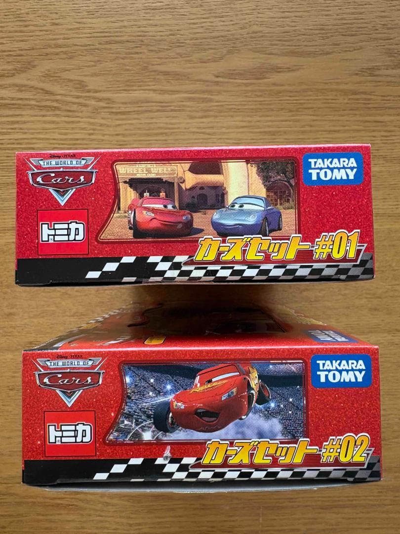 ディズニー トミカ カーズセット #01 & #02 新品