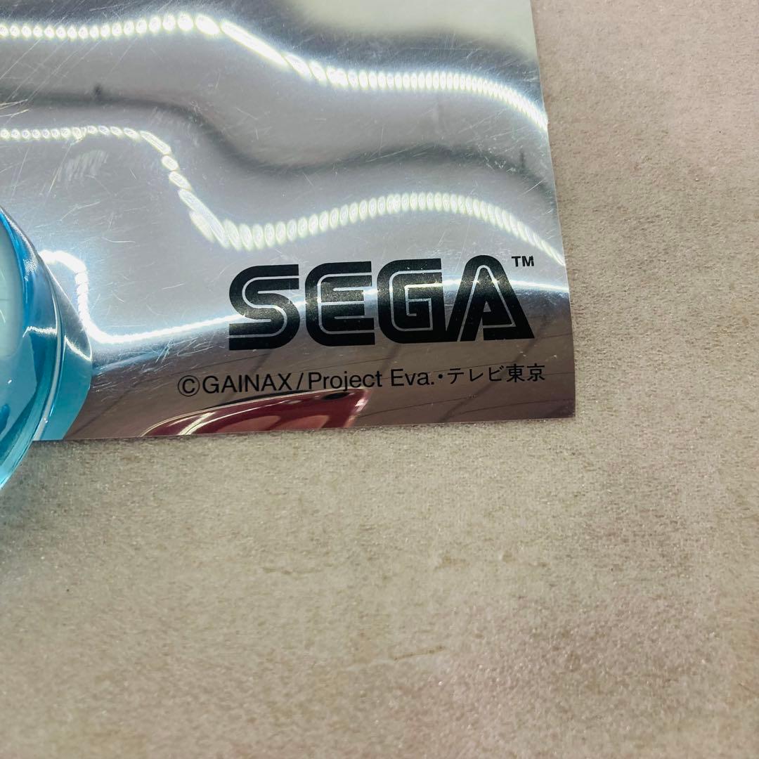 【レア】新世紀エヴァンゲリオン　綾波レイ　メタリックポスター　SEGA　た23
