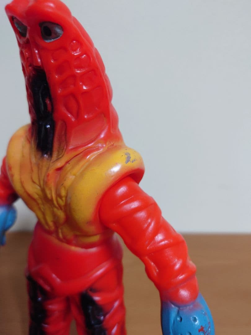 【当時もの】マルザン　ソフビ　ゴドラ星人　ウルトラセブン