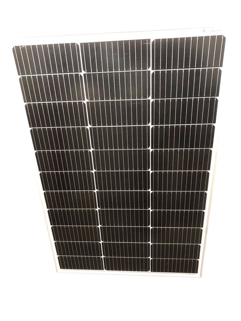 【開封済・未使用】ECO-WORTHY ソーラーパネル　100W　太陽光チャージ