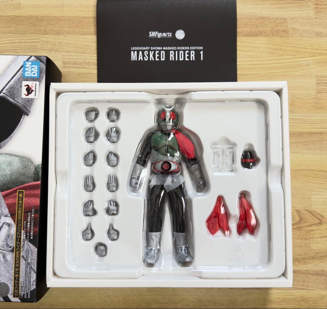 S.H.Figuarts 真骨彫製法 仮面ライダー 新1号 栄光の~エディション