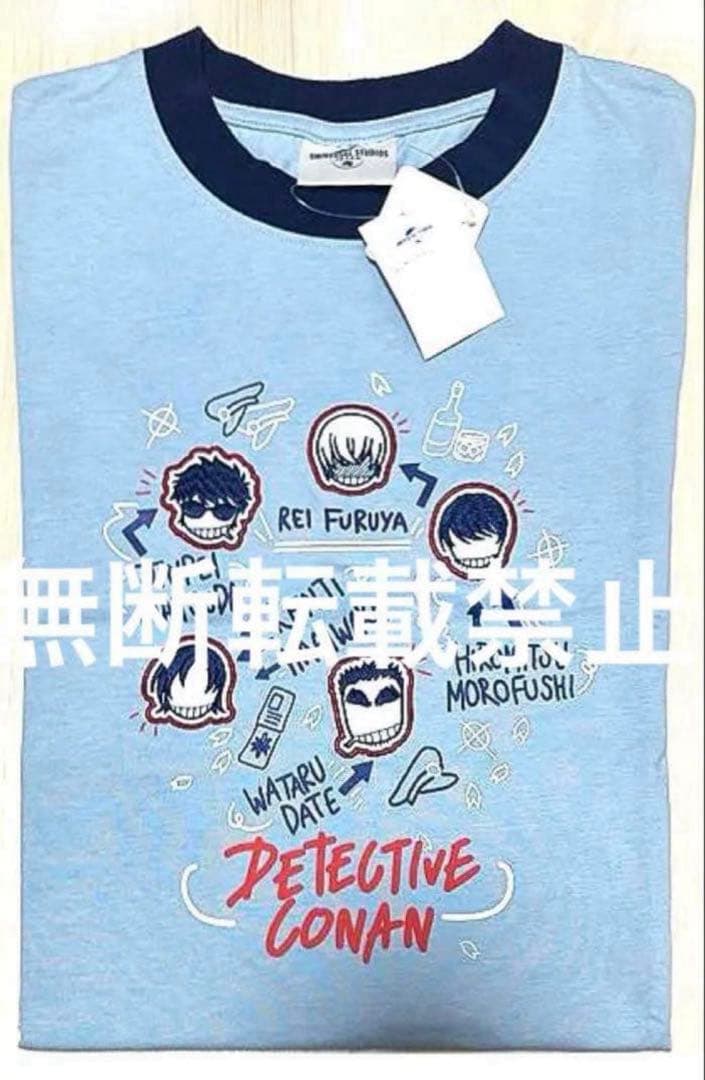 名探偵コナン　USJ ユニバ　Tシャツ　警察学校組　降谷　諸伏景光　松田　萩原