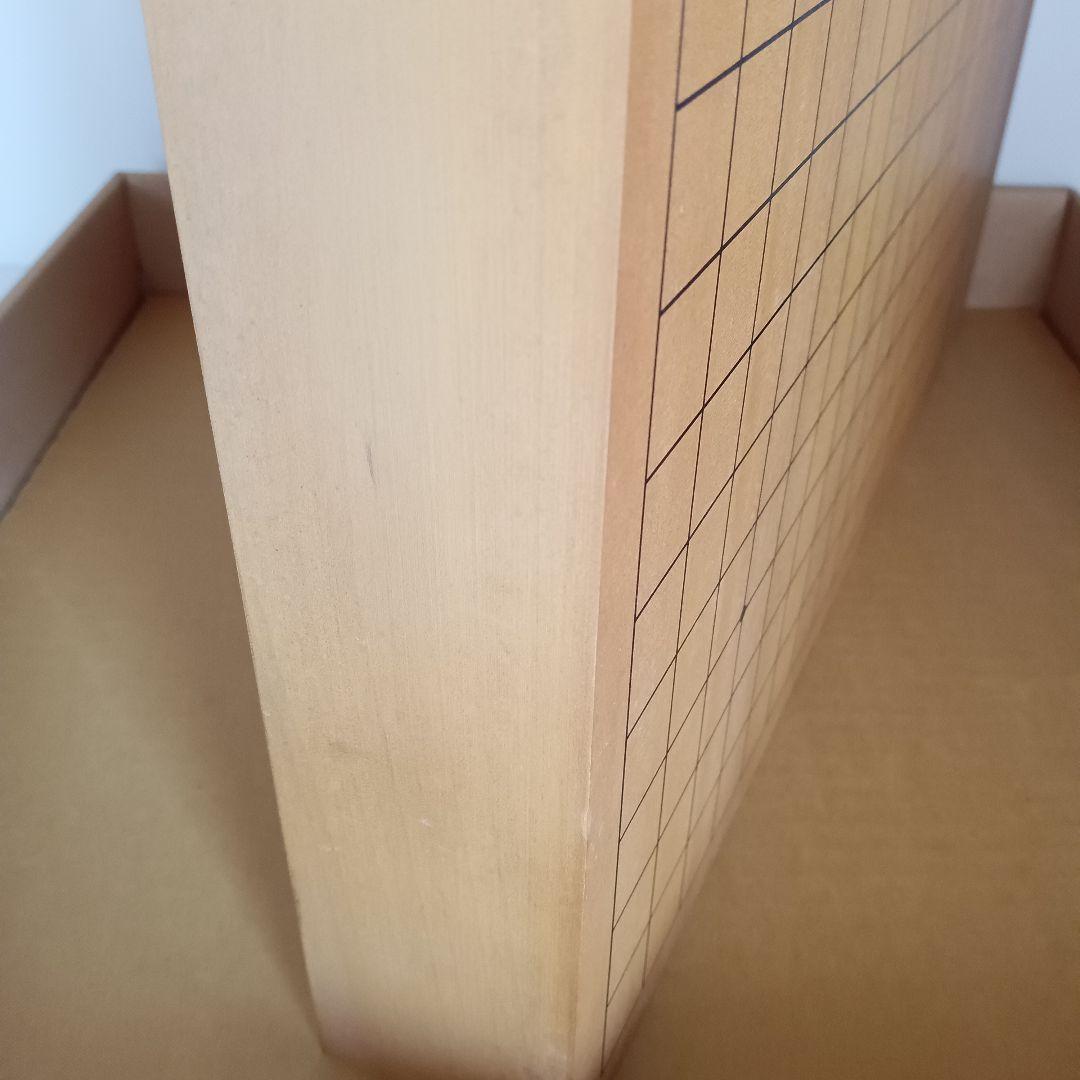 本榧　卓上碁盤　一枚板　天地柾 1寸9 高級　碁盤 囲碁盤 趣味　囲碁　卓上