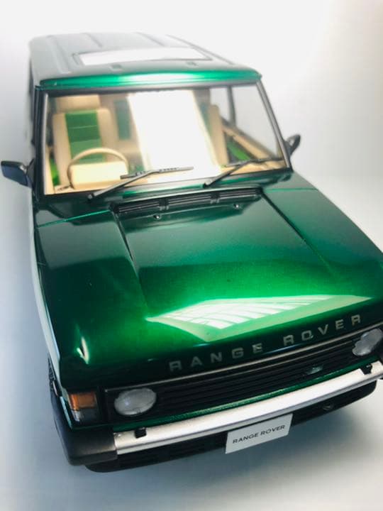 クラシックレンジローバー　アーデングリーン　アオシマ1/24