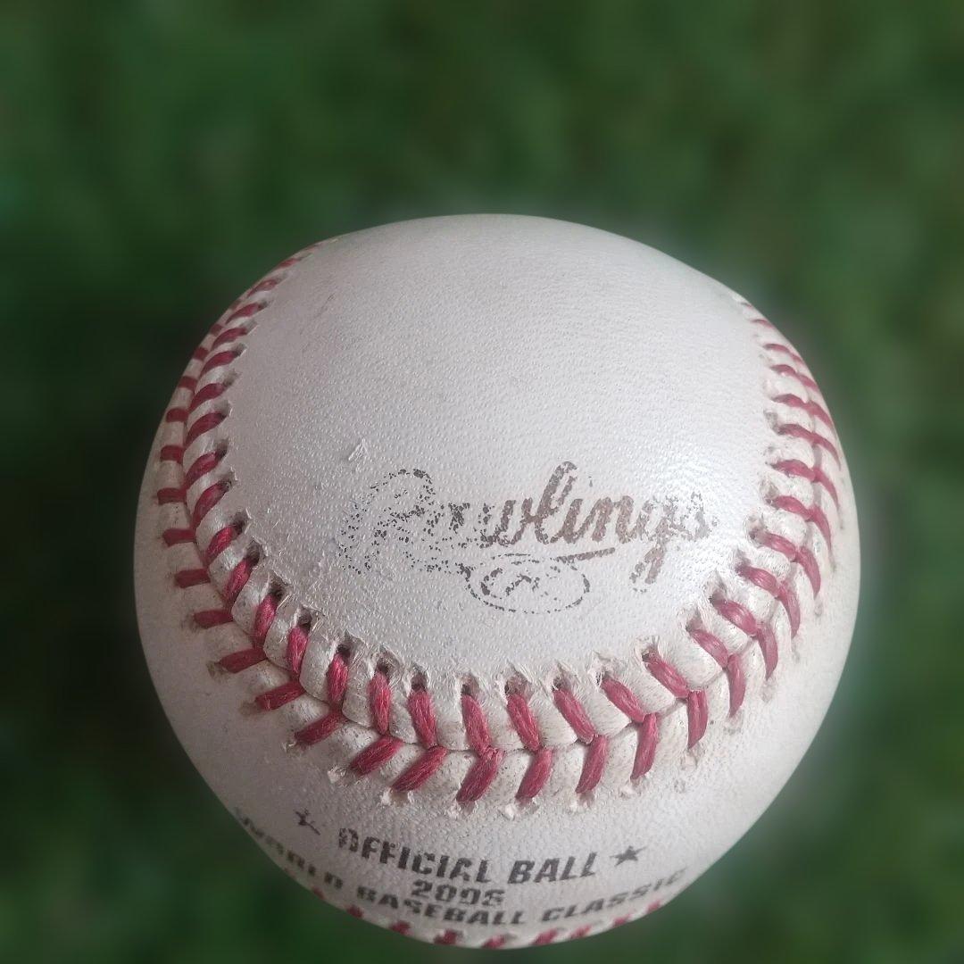 2006 WORLD BASEBALL CLASSIC 公式球 イチロー投げ入れ