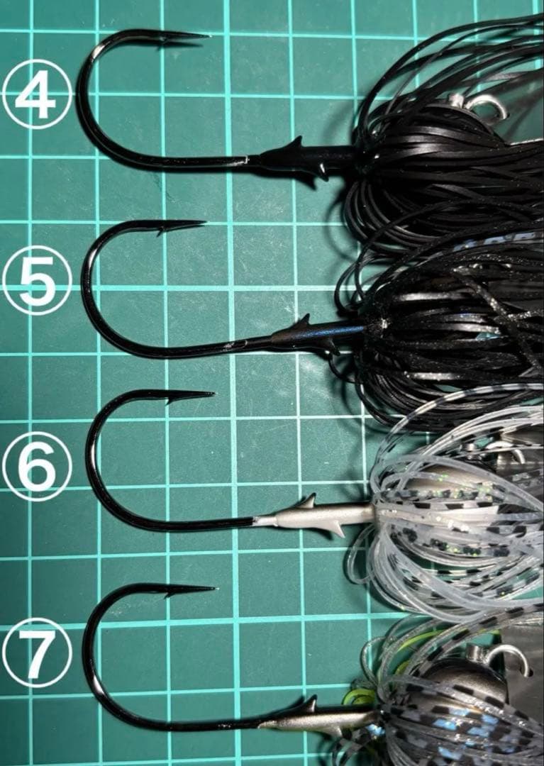 issei / イッセイ　AKチャター 10 & 13g 7個セット