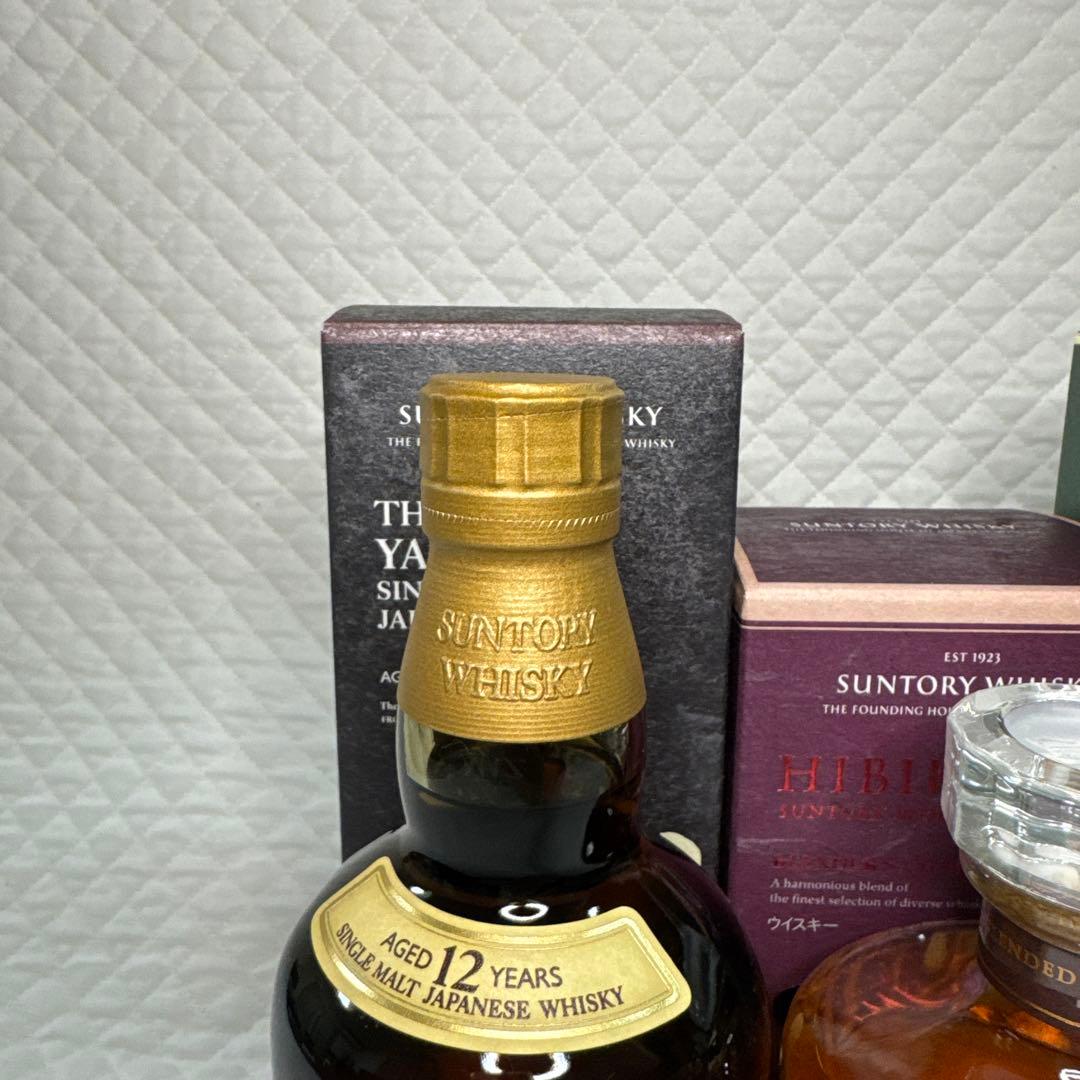 ☆サントリー 山崎12年・響BC・白州12年 700ml 3本セット☆