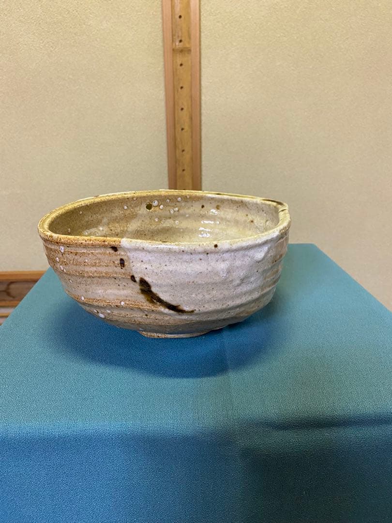 ⭐️本日限定⭐️茶道具/片口菓子鉢 加藤光右衛門作 山十窯 美濃伊賀焼 共箱