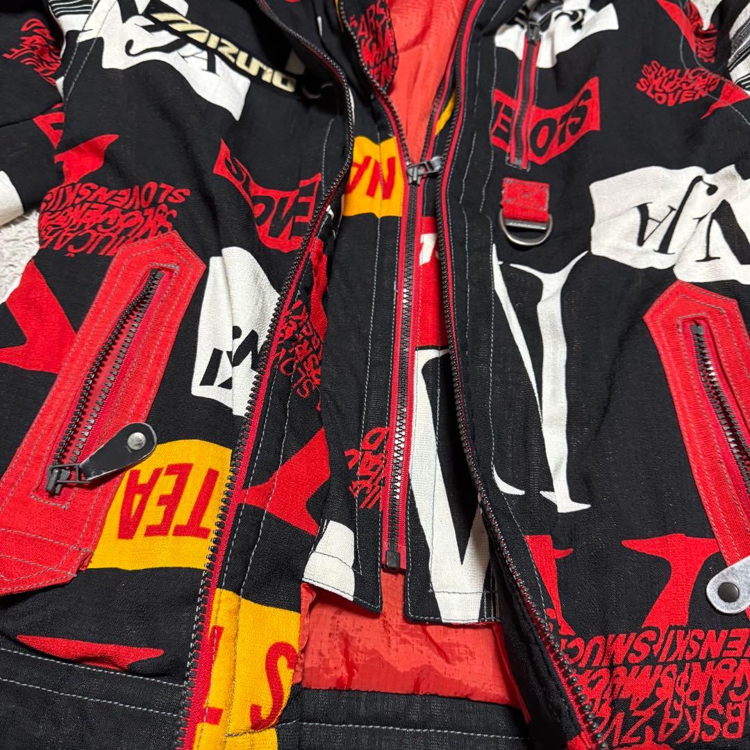 MIZUNO スノボウェア　スキーウエア　アウター ブルゾン マルチカラーy2k